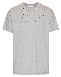 Valentino Crystal Embellished T Shirt