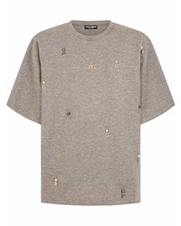 Dolce & Gabbana Oversized Logo Charm T Shirt