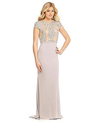 Terani Couture Beaded Bodice Gown