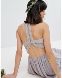TFNC Embellished Back Detail Maxi Bridesmaid Dress
