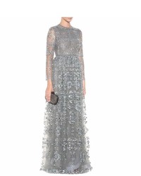 Valentino Embellished Tulle Gown