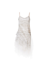 Ermanno Scervino Embellished Lace Detail Dress