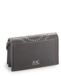 Zac Posen Embellished Leather Crossbody Bag