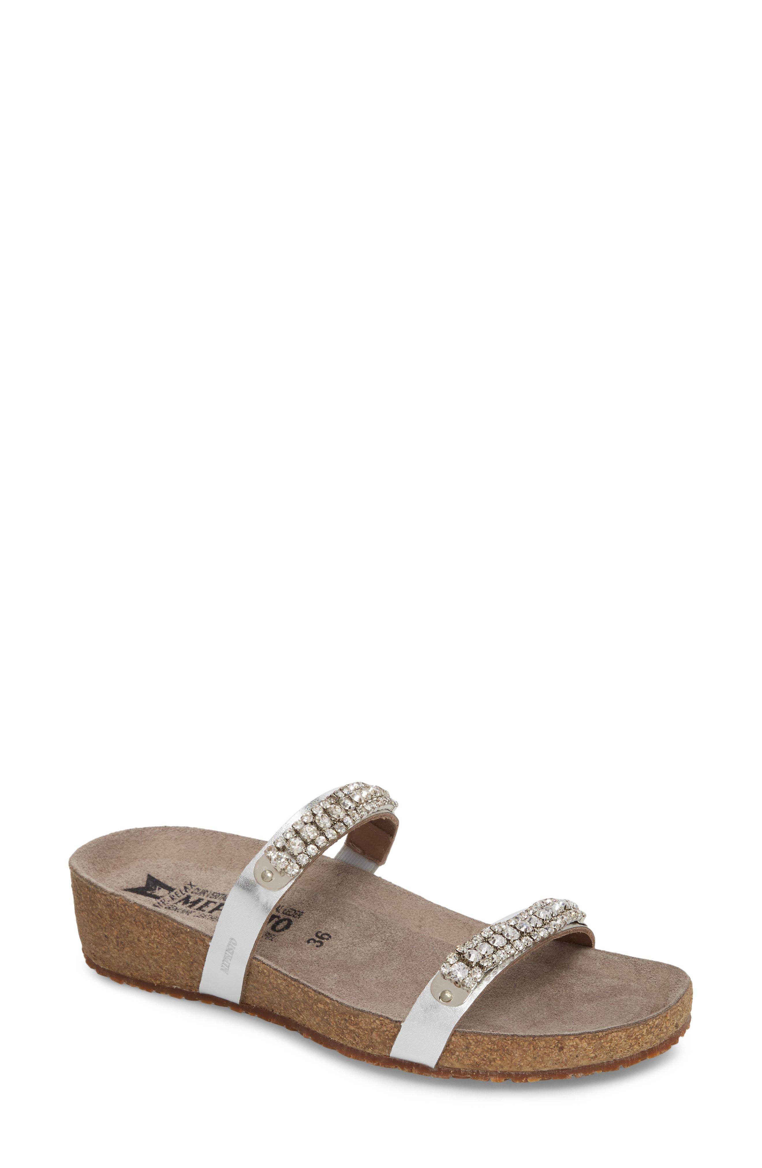 Mephisto Ivana Crystal Embellished Slide Sandal, $239 | Nordstrom ...