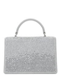 Off-White Grey Crystal 14 Jitney Bag