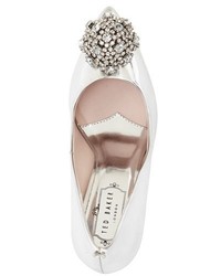 Ted Baker London Peetch Crystal Embellished Pointy Toe Pump