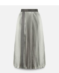 Christopher Kane Pleated Skirt With Crystal