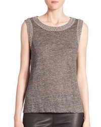 Generation Love Lucy Chain Embellished Tank