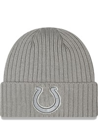 New Era Gray Indianapolis Colts Core Classic Cuffed Knit Hat At Nordstrom