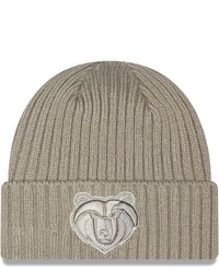 New Era Gray Memphis Grizzlies Core Classic Misty Morning Cuffed Knit Hat At Nordstrom