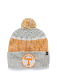 '47 Gray Tennessee Volunteers Holcomb Cuffed Knit Hat With Pom At Nordstrom