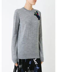 Proenza Schouler Embroidered Knit Top