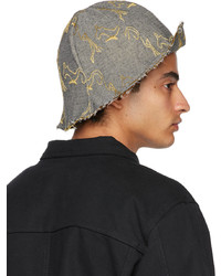Serapis Gray Hippocampus Bucket Hat