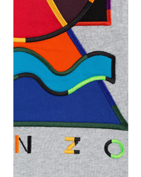 Kenzo Embroidered Cotton Sweatshirt