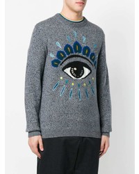 Kenzo Eye Intarsia Sweater