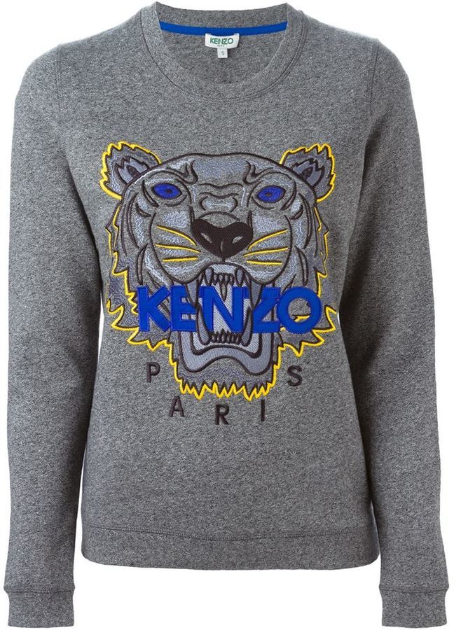 kenzo gray sweatshirt