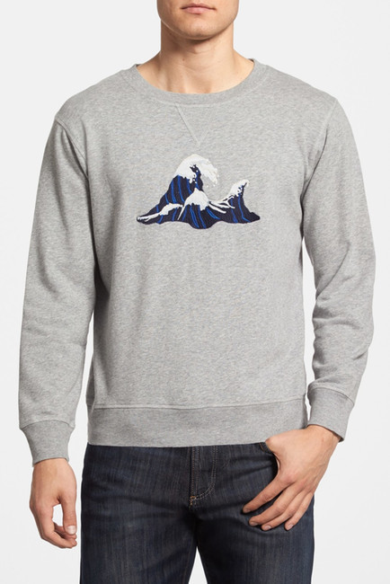 Embroidered Crew Neck Sweater Store, 55% OFF | www.rupit.com