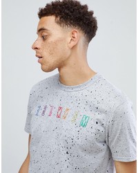 Mennace Colour Embroidered T Shirt