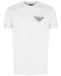 Emporio Armani Eagle Embroidered Logo T Shirt
