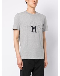 Moncler Embroidered Logo Cotton T Shirt