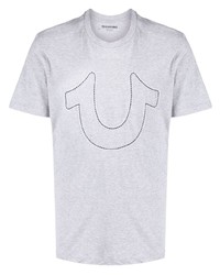 True Religion Embroidered Logo Cotton T Shirt