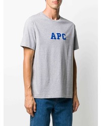 A.P.C. Gl Embroidered Logo T Shirt