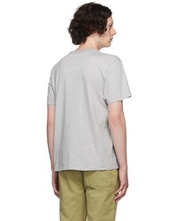 MAISON KITSUNÉ Gray Chillax Fox T Shirt