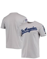 PRO STANDARD Gray Los Angeles Dodgers Team Logo T Shirt At Nordstrom