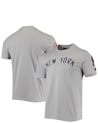 PRO STANDARD Gray New York Yankees Team Logo T Shirt At Nordstrom