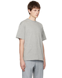 Nike Gray Solo Embroidered T Shirt