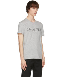 Alexander McQueen Grey T Shirt