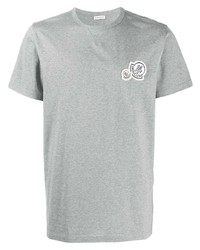 Moncler Logo Badge Cotton T Shirt