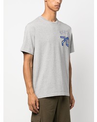 Kenzo Logo Embroidered Cotton T Shirt