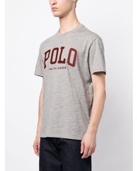 Polo Ralph Lauren Logo Embroidered Crew Neck T Shirt