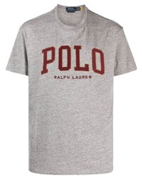 Polo Ralph Lauren Logo Embroidered Crew Neck T Shirt