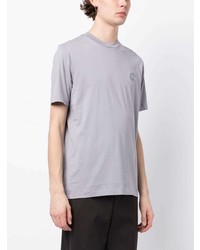 Dunhill Logo Embroidered Short Sleeved T Shirt