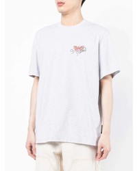 MSGM Logo Embroidered T Shirt