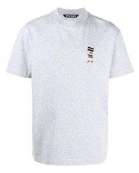 Palm Angels Logo Embroidered T Shirt