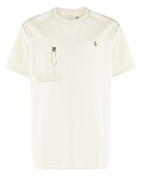 Polo Ralph Lauren Polo Pony Embroidered Zip Pocket T Shirt