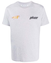 Off-White Thunder Popover Relaxed Fit T Shirt