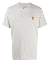 Kenzo Tiger Patch Cotton T Shirt