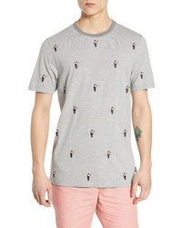 Ted Baker London Vipa Slim Fit Embroidered T Shirt