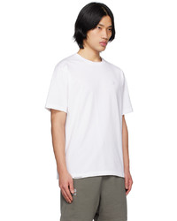 AAPE BY A BATHING APE White Embroidered T Shirt