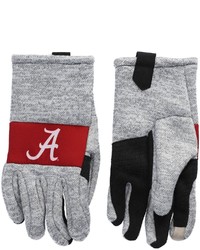 FOCO Gray Alabama Crimson Tide Team Knit Gloves