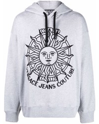 VERSACE JEANS COUTURE Garland Sun Embroidered Hoodie