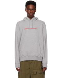 Undercover Gray Nothing Is Permanent Hoodie