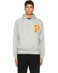 President’S Grey Patch Hoodie