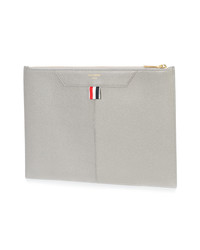 Thom Browne Suit Embroidered Clutch