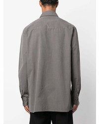 Off-White Embroidered Logo Oversized Cut Shirt