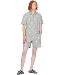 Thom Browne Gray Lobster Polo